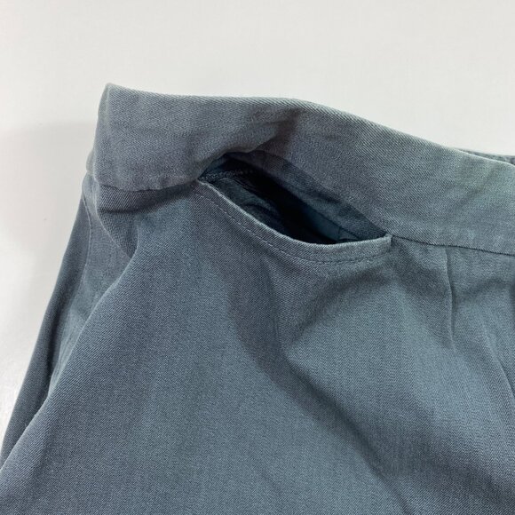 Vintage Womens Gray High-Waisted Casual Wear Pants Button Zipper Closure Size M - Picture 7 of 10